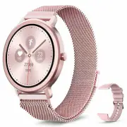ELEGIANT C540 Full Touch Women Watch Real-time Heart Rate Monitor TPU Strap Ac