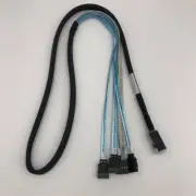 LSI 1.0M Int.Cable SFF8643 to (4) SATA (mini SAS HD to SATA) LSI00411