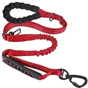 Walking Lead for Dogs,No Pull Walking Lead | Soft Handle, Adjustable Tractor for Large Breed Dogs, Shock Absorbing Pet Tape for Outdoor
