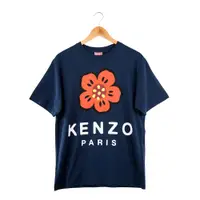在飛比找PChome24h購物優惠-Kenzo X Nigo 聯名新款海棠花圖騰可愛英文字母短䄂
