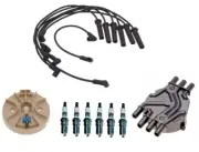 ACDelco Ignition Kit Distributor Rotor Cap Wire Spark Plugs for Bravada Safari