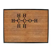 Alcohol Chemical Blur - Funny Novelty Doormat Man Cave Floor mat