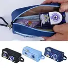 Double Zippers Spaceman Pencil Bag Pen Storage Organsier Students