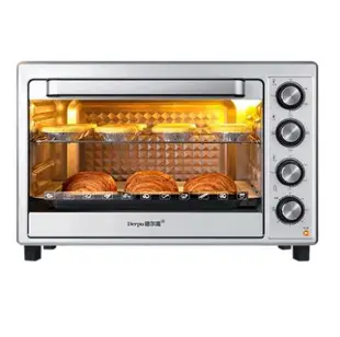 烤箱 德國48L升大容量家商用小型電烤箱6管轉叉多功能烘焙蛋糕月餅面包220V 雙十二購物節