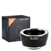 K&F Concept adapter for Olympus OM mount lens to Nikon 1 camera J1 V1