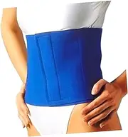 Neoprene Belt Waist Band Massage Elastic Slimming Belt for Body Shaping Blue