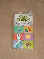 NEW, SHOE CHARMS FOR CROCS, TRENDY, 6 CHARMS
