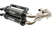 Trinity Racing Stage 5 Dual Exhaust System-Black for 2018-2019 Polaris RZR XP