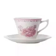 Oneida L6703052500 Lancaster Garden™ Warm White 6" Dia Porcelain Saucer - 4 Dz