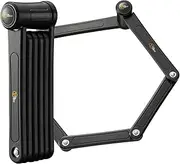 Anti-Theft Folding Bike Lock,Via Velo 2022 New,Heavy Duty Hardened Steel Lightweight,Bike Lock for Electric Bike, Electric Scooter,Dirt Bike for Adult with Mounting Case and Two Keys