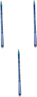 VANZACK 3 Pcs Short Lure Rod Ultra-Compact 3.6m Retractable Fishing Rod Carbon Fiber High Strength Ideal for River Lake Stream Pond Easy to Clean