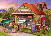 HUADADA Jigsaw Puzzles for Adults 1000 Pieces, Puzzles for Adults 1000 Piece, Challenging Game Toys, Impossible Puzzle, Family Decoration Puzzle - Countryside Grocery