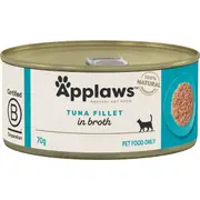 Applaws Cat Food Tuna Fillet Tins 70g