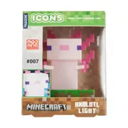 Minecraft Axolotl Icons Light