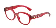 Dolce & Gabbana DX5004U Kids 3409 Kids' Glasses Red Size 48 - Private Health Rebate - Blue Light Block Available