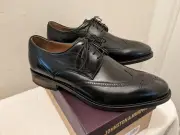 Men's Johnston Murphy J&M Collins Wingtip trampoline dress shoes 10.5M NIB $384