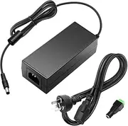 SHNITPWR 12V 5A 60W Power Supply Adapter AC DC Converter 100V~240V to 12 Volt 5 Amp Transformer 5.5x2.5mm Plug for 5050 3528 LED Strip Light 3D Printer LED Driver CCTV Security System LCD Monitor