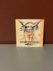Jeff Soto Original Sketch Lotto Ticket Art Signed Rare Obey