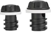 2 Pack Drain Plugs for RTIC Coolers Large & Small Cooler Drain Plugs Compatib...