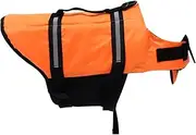 Toddmomy Pet Dog Water Vest Puppy Floatation Swimsuit with Handle Reflector Vest Floatation Swimming Vest Pet Puppy Life Vest Dog Swimming Life Vest Oxford Cloth