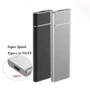 T24 USB3.1 Type C to M.2 NGFF SSD Enclosure M2 to USBC Mobile Hard Disk Box