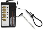 Electric Shock Stainless Steel Penis Plug with Multi Beads Smooth Urethral Dilators Thrusting Toys Masturbation Rod Bladder Stimulation for Men