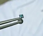 2.06mm REAL BLUE DIAMOND LABRET BODY,CERTIFICATE LIP EAR 1/4",5/16",3/8",7/16
