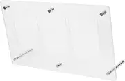 GARVALON Trading Card Display Rack Clear Acrylic Game Card Holder Stand for Lightweight High Transparency Design for Organizing Showcasing