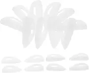 KAILIKETIY Eyelash Isolation Tools 10 Pairs of Silicone Eyelash Perming Pads Eyelash Extension Accessory