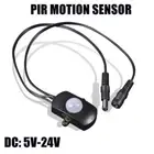 PIR-8 Motion Sensor for 12-24v Applications and LED Strips Lights 5.5x2.5mm Plug