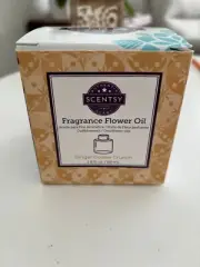 New in Box Scentsy Fragrance Flower Oil Ginger Cookie Crunch