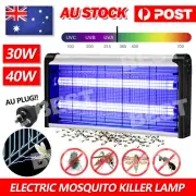 40W Electric UV Mosquito Fly Insect Pest Killer Bug Zapper Trap Lamp In outdoor