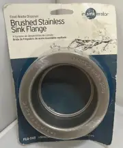 InSinkErator Brushed Stainless Steel Sink Food Waste Disposer Flange - FLG-SSB