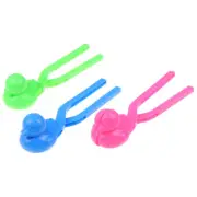 Duck Shaped Snowball Maker Clip Children Outdoor Winter Snow Sand Mold T joJC CR