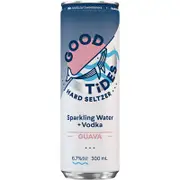 Good Tides High Abv Seltzer Guava Can 300ml