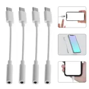 4 Pcs Typec Audio Adapter Cable USB-C Multi- Functional Adapters