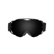 Ski Goggles Double Layer Antifog Large Spherical Snow Sports Snowboard Mountain Climbing Goggles full black
