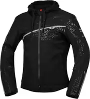 IXS Rapid-STX 1.0 waterproof Motorcycle Textile Jacket, black, Size XL for Men