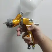 Golden Car Paint Tool Pistol Spray Gun LITE TE20 1.3 mm NEW for Devilbiss