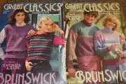 Brunswick Knitting Pattern Book 844 Shetland Sport Great Classics