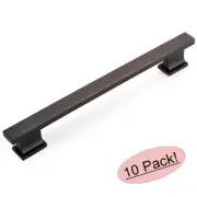 *10 Pack* Cosmas Oil Rubbed Bronze Contemporary Cabinet Pulls #702-5ORB