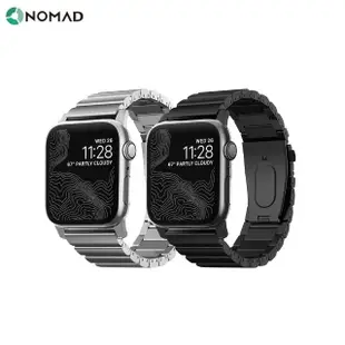 【美國NOMAD】APPLE WATCH 45/44/42mm 不鏽鋼錶帶(Apple Watch 全系列適用)