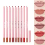 12 Colors Matte Mist Lipstick Lasting Non-stick Lip Gloss Lip Liner Set Makeup ◇
