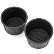 Rear Center Console Cup Holder Insert for 2009-14 Ford F150 Left Right Liners US
