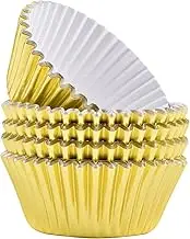 Gold Foil Cupcake Liners Metallic Baking Cups Muffin Liners Muffin Paper Cases Pack of 100