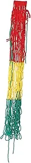 Nylon Rope Climbing Net 1m x 3m 5cm Mesh Multicolored Boys and Girls Playground Net Stairs Outdoor Indoor Protection