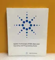 HP / Agilent 08156-91011 8156A Attenuator Operating and Programming Guide, New