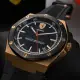 FERRARI法拉利44mm八角形玫瑰金精鋼錶殼黑色錶盤矽膠深黑色錶帶款FE00017