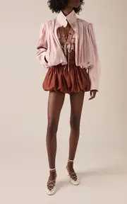 [Chloé] Silk Taffeta Bloomer Shorts