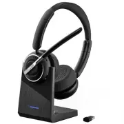 Bluetooth Headset, V5.2 Wireless Headset with AI Noise Cancellation Microphon...